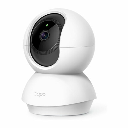 Câmera de Segurança Interna TP-Link com Pan/Tilt 360°, Wifi,1080p Full HD, Visão Noturna, Tapo TC70