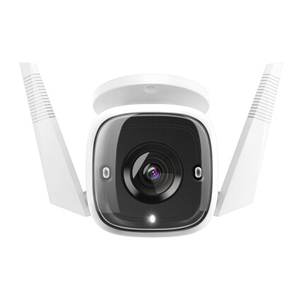Câmera de Segurança TP-Link Tapo TC65, Externa, IP66, Wifi, 1080p 3MP, Visão Noturna , Branco - Tapo TC65
