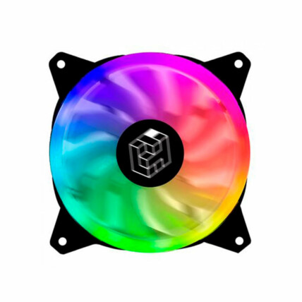 Cooler Fan RGB Gamer 120mm Liketec Lighter Reverse RGB, Preto, 2106