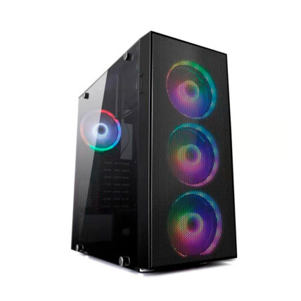 Gabinete Gamer Brx Arco, Preto, Mid Tower, Lateral em Acrílico, sem Fonte