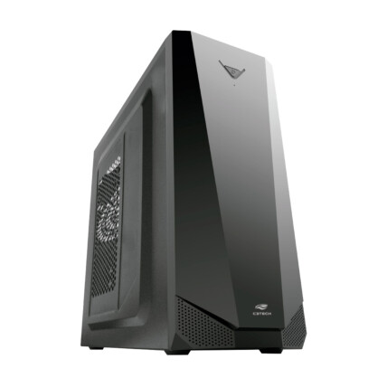 Gabinete Gamer C3Tech, Mid Tower, Preto, sem Fonte, MT-G80BK