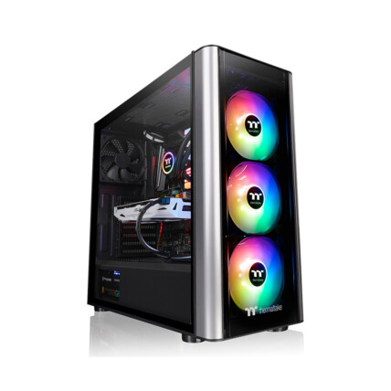 Gabinete Gamer Thermaltake Level 20 MT ARGB, Mid Tower, Vidro Temperado, com 4 Fans, CA-1M7-00M1WN-00