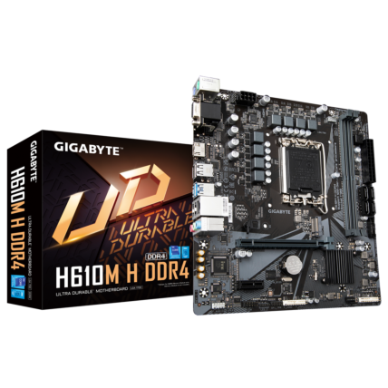 Mother Gigabyte H610M H DDR4, Chipset H610, Intel LGA 1700, mATX, DDR4