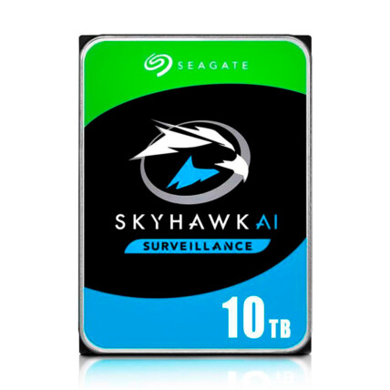 HD 10tb Seagate SkyHawk AI, Sata III, 256mb Cache, 7200RPM, ST10000VE001