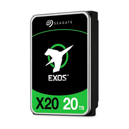 HD 20tb Seagate Exos x20, Sata III, 256mb Cache, 7200 RPM, ST20000NM007D