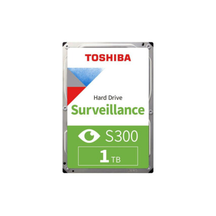 HD 1tb Toshiba S300 Surveillance, Sata III, 64mb Cache, 5400RPM, HDWV110UZSVA