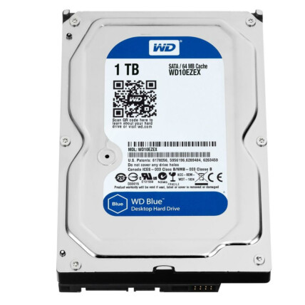 HD 1tb Western Digital Blue, SATA III, 64mb Cache, 7200RPM, WD10EZEX