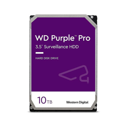 HD 10tb Western Digital Purple Pro, Sata III, 256mb Cache, 7200rpm, WD101PURP