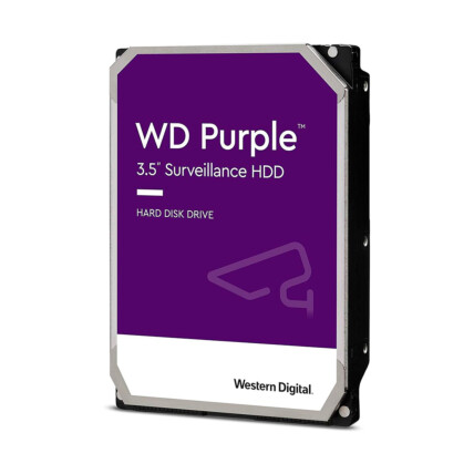 HD 12tb Western Digital Purple Surveillance, Sata III, 256mb Cache, 7200rpm, WD121PURZ