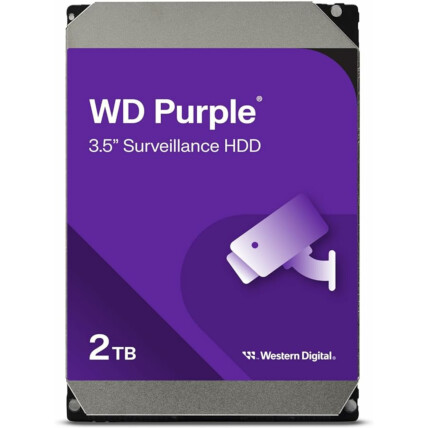 HD Western Digital Purple Surveillance, 2TB, Sata III – WD22PURZ