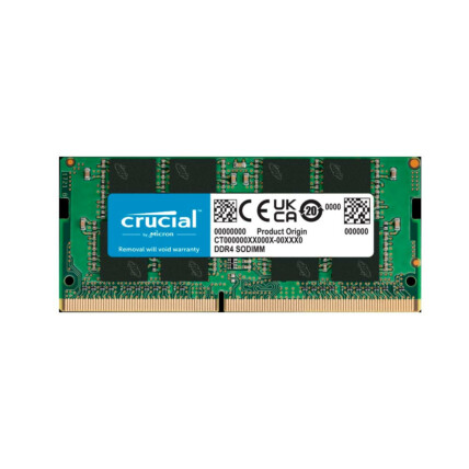 Memória para Notebook 8GB DDR4 Crucial,  2400Mhz, CL17, CT8G4SFS824A