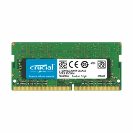 Memória RAM Notebook 32gb DDR4 Crucial, 3200Mhz, CL22, CT32G4SFD832A