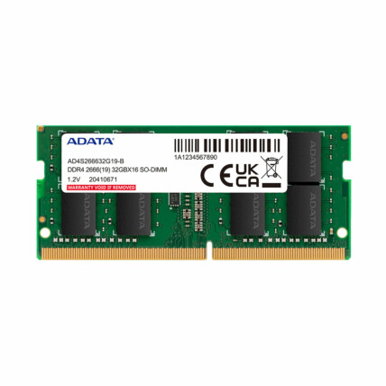 Memória para Notebook 8gb DDR4 Adata, 2666Mhz, CL19, AD4S26668G19-SGN