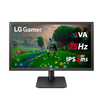 Monitor Gamer LG, 21,5” Polegadas, Painel VA, Full HD, 75Hz, 5ms, com conexão HDMI, AMD FreeSync, 22MP410-B