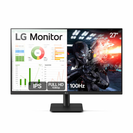 Monitor Gamer LG, 27” Polegadas, Full HD, Painel IPS, 100Hz, 1ms de Resposta, com Conexão HDMI, 27MS500