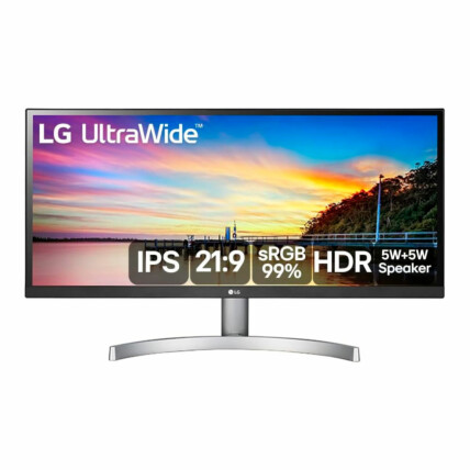 Monitor Ultrawide LG, 29” Polegadas, LED, Painel IPS, Full HD, com HDR10, 29WK600-W