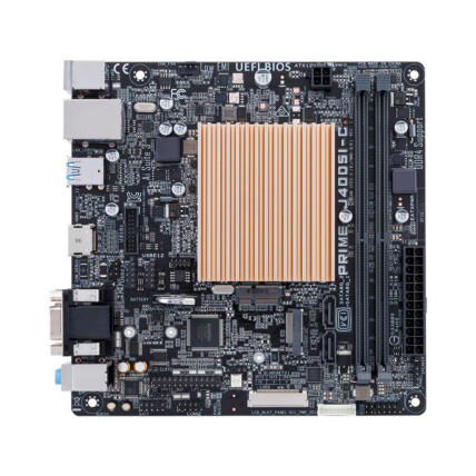 Mini Placa mãe Asus, DDR4, com Conexão HDMI, D-Sub e LVDS, Prime J4005I-C/BR