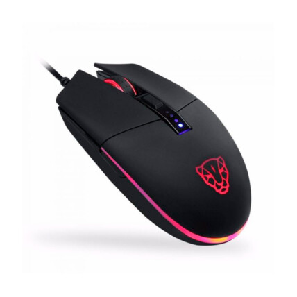 Mouse Gamer Motospeed V50, RGB, 4000DPI, Preto