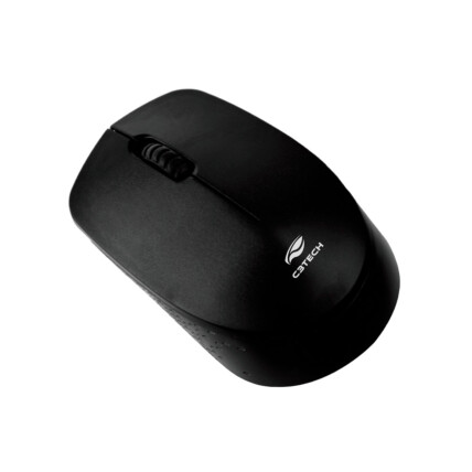 Mouse Sem Fio C3Plus, Preto, 1000DPI, M-W17BK