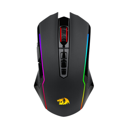 Mouse sem fio Gamer Redragon Nix, RGB, 10000DPI, 9 Botões, Wireless, Preto, M914-RGB