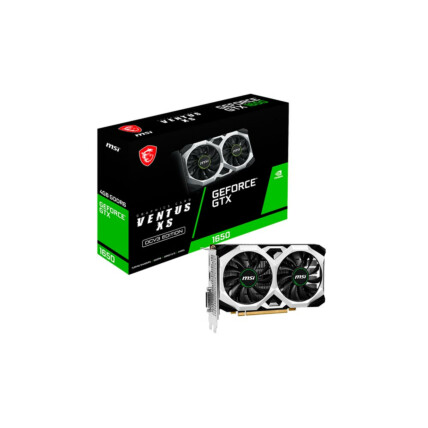 Placa de Vídeo MSI GeForce GTX 1650 D6 Ventus XS OC V3, 4GB GDDR6, 128 bits, 912-V812-003