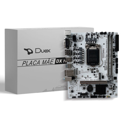 Placa mãe Duex DX H510Z PRO, Chipset H510 , Intel LGA 1200, mATX, DDR4 