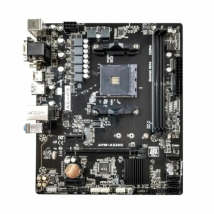 Placa mãe PCWare APM-A520G, Socket AMD AM4, DDR4, mATX