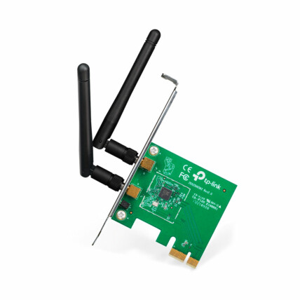 Placa de Rede PCI-Express TP-Link, Wireless, 300Mbps, TL-WN881ND