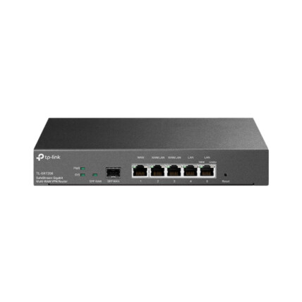 Roteador VPN TP-Link, Load Balance, Gigabit, Multi-WAN, com 1 porta SFP, TL-ER7206