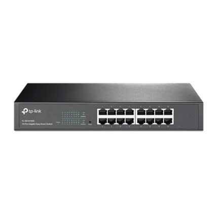 Switch Gerenciável 16 portas TP-Link, Gigabit, Easy Smart, TL-SG1016DE