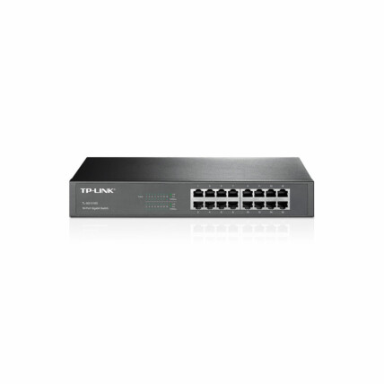 Switch de Mesa 16 portas TP-Link, Gigabit, 10/100/1000mbps, TL-SG1016D