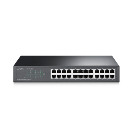 Switch 24 portas TP-Link, Fast Internet, 10/100mbps, TL-SF1024D