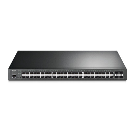 Switch Gerenciável 48 portas TP-Link, L2+, Gigabit PoE+, com 4 Slots SFP, TL-SG3452P