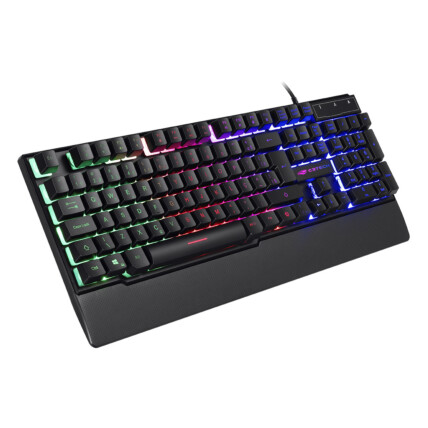 Teclado Gamer C3Tech, RGB, Preto, USB, ABNT2, KG-60BK