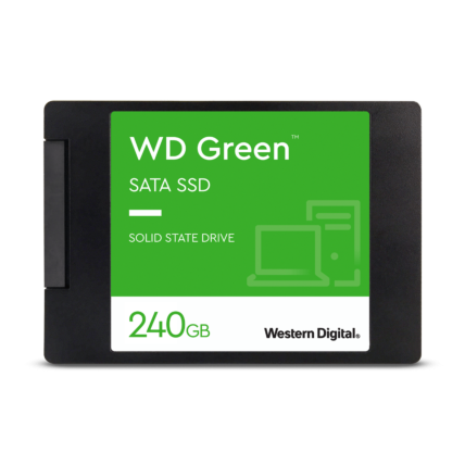 SSD Western Digital WD Green, 240gb Sata III, 545/430mbps - WDS240G3G0A